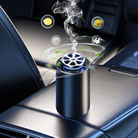 Diffuseur de voiture portable USB en alliage d'aluminium écologique sans eau avec une longue durée de vie de la batterie, démarrage et arrêt automatiques