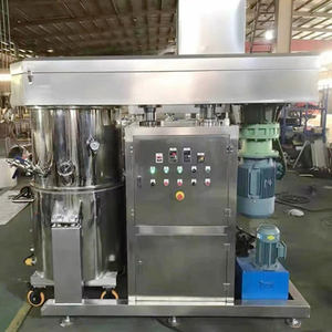 Mélangeur planétaire vertical double pour adhésifs, mastics, cosmétiques, aliments, peintures - Moteur central - Product Image 6