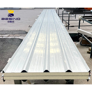50mm 75mm chine fabricant <span class=keywords><strong>isolation</strong></span> bâtiment décoratif Pu <span class=keywords><strong>mousse</strong></span> Sandwich panneau isolé métal sculpté panneau mural extérieur - Product Image 1