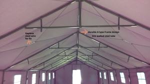 Metal Wild Land <strong>Roof</strong> <strong>Top</strong> 100 Person <strong>Moroccan</strong> Tent with Tante Pliable Carpas De Campana for Sale - Product Image 4
