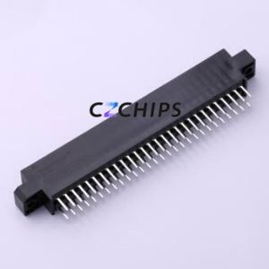 MSD56MEP03BK Gold Finger Connector Through hole Component (THT),P=3.175mm Connector EDGE SLOT 3.175mm 56P Through Hole - Product Image 2