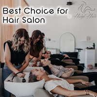Extensions de cheveux naturels HaiYi Factory, fines, invisibles, double trame, cuticules intactes, qualité Genius Weft