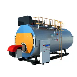 Machine de chaudière à vapeur série WNS Chaudière à gaz à mazout à combustion interne horizontale entièrement automatique pour hôtel Chaudière à vapeur industrielle