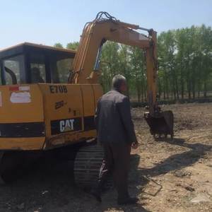 Excavadora CAT E70B usada original de segunda mano usada de alta calidad con precio barato - Product Image 2