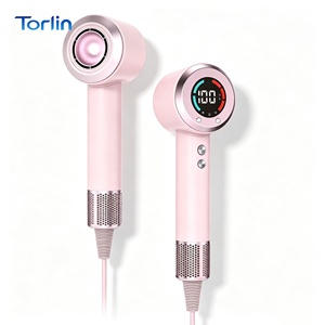 ไดร์เป่าผม Torlin Small Order Airflow Speed 22 m/s มอเตอร์น้ำหนักเบา ความเร็ว 110000 รอบต่อนาที กำลังไฟ 1500 วัตต์ สีชมพู - Product Image 1