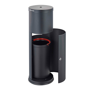 Wet paper Bin for shopping mall/ hotels, Stainless Steel Trash Can Eco-Friendly Water Resistant Decorative Waste Bins - Product Image 2