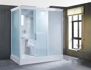 Cabina de ducha de cabina de ducha baño integrada puertas corredizas de vidrio personalizadas - Product Image 5