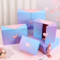 Boîte cadeau magnétique de luxe, boîtes à parfum pour femmes, emballage carré, costume de mariage, boîte cadeau en papier rigide