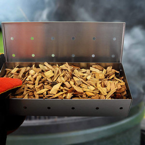 Boîte à fumée pour <span class=keywords><strong>Barbecue</strong></span>, en acier inoxydable, fumeur pour BBQ à gaz et grill - Product Image 3