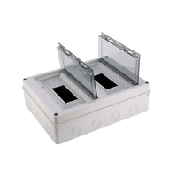 Boîtier de distribution extérieur étanche et anti-poussière pour disjoncteurs MCB, série SFE CE HT, pour instruments électroniques, IP67