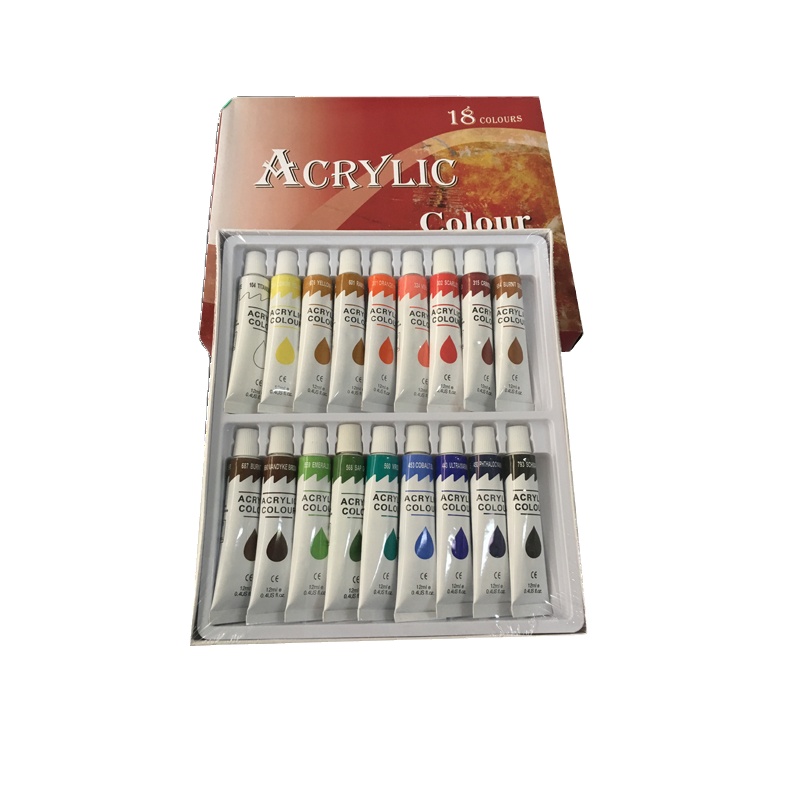 Good sell oil paint and acrylic artist paint pen brush set