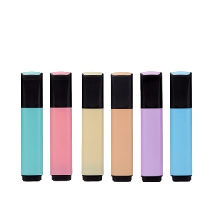 Ensemble de surligneurs <span class=keywords><strong>pastel</strong></span> |   6 couleurs macaron, pointe biseautée, encre à séchage rapide et sans bavure pour le journaling, la prise de notes et les fournitures scolaires - Product Image 6