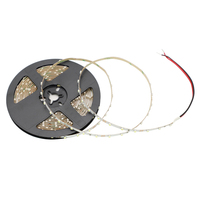 Lampu Natal WEPPGO 12V 60led/m 3528 Chip Board Lebar 5mm Lampu Dekorasi Liburan Natal IP20 Lampu Strip LED RGB