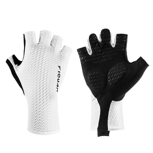 <span class=keywords><strong>Guantes</strong></span> de bicicleta para hombres y mujeres con almohadilla antideslizante que absorbe los golpes, <span class=keywords><strong>guantes</strong></span> de <span class=keywords><strong>Ciclismo</strong></span> de medio Dedo de peso ligero - Product Image 1