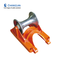 Rouleau de pose de câbles Changlan, rouleau de guidage d'angle droit pour l'installation de câbles électriques