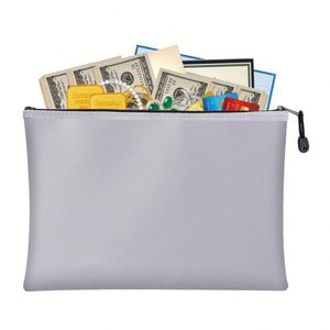 File Collection Organizer Document Cases Fireproof Waterproof Storage Bag for Home with Zipper - Product Image 1