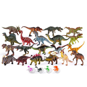 27 Piezas de Juguetes de Plástico para Niños, <span class=keywords><strong>Mini</strong></span> Parque Temático de <span class=keywords><strong>Dinosaurios</strong></span> con Árbol y Huevo de Dinosaurio - Product Image 5