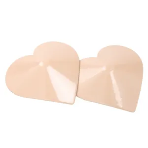 Metal Heart Nipple Covers Reusable Breast Bra Alloy Heart Nipple Cover Sex Toys Nipple Stickers Pasties for Couples