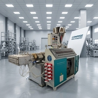 Linea di Produzione Completamente Automatica per Profili di Porte e Finestre in PVC/Macchina per la Fabbricazione di Profili in PVC/Profili per Telai di Porte in Plastica