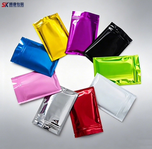 Nouvelles pochettes verticales en PE de 3,5 g avec fermeture éclair, épaisseur 0,16 mm, anti-odeur, pour l'emballage d'aliments pour animaux, de chewing-gum, de sushis, de lait et plus encore - Product Image 1