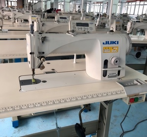 Machine à coudre industrielle à point droit DDL-9000B robuste d'occasion, fonctionnement stable, machine à coudre plate pour usage en usine - Product Image 3