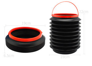 ถังขยะในรถยนต์แบบพับได้ กันน้ำ หนา ทนทาน วัสดุ PP กล่องเก็บของในรถยนต์ ถังขยะสำหรับจัดระเบียบในรถ ขายดี - Product Image 6