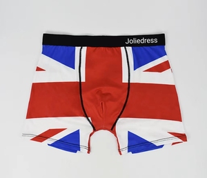 Calzoncillos de Poliéster para Hombre, Alta Elasticidad y Transpirabilidad, Corte Medio, Diseño de Tigre, Águila y Lobo con Impresión Digital 3D - Product Image 4