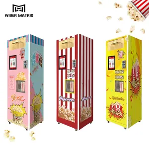 Fabriek Professionele Custom Popcorn Machine Commerciële Volautomatische Popcorn Automaat