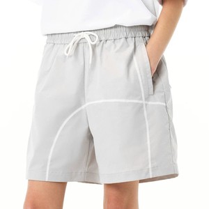 Shorts de <span class=keywords><strong>sport</strong></span> légers et décontractés en coton satiné Hasselblad pour l'extérieur, taille élastique, 100 % coton, style couple, pour l'été - Product Image 3