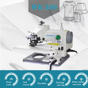 Jukky500 máquinas <span class=keywords><strong>de</strong></span> costura <span class=keywords><strong>de</strong></span> punto ciego <span class=keywords><strong>de</strong></span> mesa <span class=keywords><strong>Industrial</strong></span> <span class=keywords><strong>de</strong></span> alimentación <span class=keywords><strong>de</strong></span> aguja única doblada para <span class=keywords><strong>ropa</strong></span> <span class=keywords><strong>de</strong></span> cuero Coudre Mesin Jahit - Product Image 6