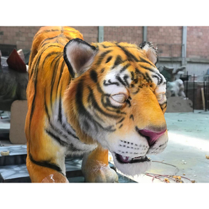 Perro de peluche realista de alta calidad, <span class=keywords><strong>avatar</strong></span>, modelo animatrónico para deportes - Product Image 6