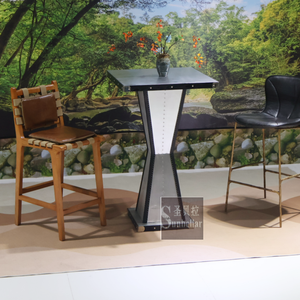 High End Unique Design Industry Furniture Aluminium Bistro <strong>bar</strong> <strong>Table</strong> <strong>and</strong> Chair Set Retro Tall <strong>bar</strong> <strong>Table</strong> <strong>and</strong> Chairs for <strong>Pub</strong> - Product Image 2