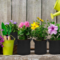 Horyard En gros Sacs de culture modernes en feutre épais et respirants avec poignées pour pépinière, jardin, légumes et fleurs
