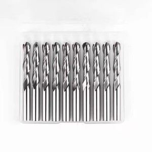 Fraises à bout sphérique en carbure pour routeur CNC, 6 mm, <span class=keywords><strong>2F</strong></span>, avec revêtement AlTin, 25 hélices, HRC55, fabrication OEM/ODM prise en charge - Product Image 2