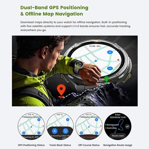 Smartwatch Sportivo X2 <span class=keywords><strong>PRO</strong></span> con GPS, Resistenza all'Acqua <span class=keywords><strong>5</strong></span> ATM, Modalità Esercizio Multiple, Monitoraggio del Sonno e della Salute - Product Image 2