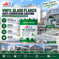Revêtement en vinylester haute performance à base de paillettes de verre, résistant aux produits chimiques et anticorrosion, pour réservoirs et pipelines