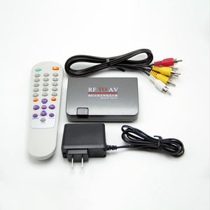 RFケーブル無線周波数からAVへの古いTVコンバーターRFTOAVアナログチャンネルセレクター - Product Image 5