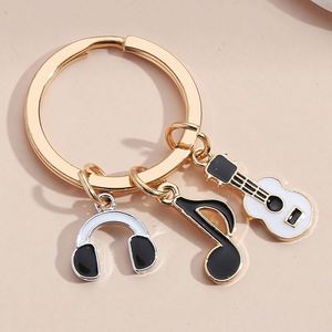 Nuevo y Popular Llavero Colgante para Bolso con Diseño de Notas Musicales, Fonógrafo, Teclado, Auriculares, Micrófono, Piano, Violín y Banda - Product Image 6