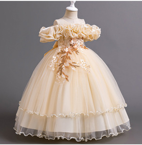 <span class=keywords><strong>Abito</strong></span> da <span class=keywords><strong>bambina</strong></span> monospalla soffice da <span class=keywords><strong>principessa</strong></span>, vestito da sposa per <span class=keywords><strong>bambina</strong></span>, <span class=keywords><strong>abito</strong></span> da cerimonia per performance di pianoforte - Product Image 3