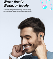 Headset Bluetooth Nirkabel In-Ear Berkualitas untuk Komputer, Ponsel Pintar, dan Telepon Seluler