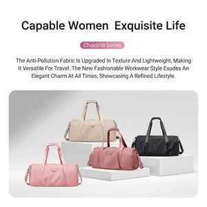 <span class=keywords><strong>Borsa</strong></span> a <span class=keywords><strong>Tracolla</strong></span> da Donna Chantria Factory, Grande Capacità con Scomparto per Scarpe, <span class=keywords><strong>Borsa</strong></span> da Viaggio Casual Urbana Impermeabile - Product Image 4