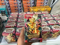 Lot de cartes à collectionner US Version 2.5 Mega Evolution Ascended Heroes Booster Bundle pour les passionnés de cartes TCG, âge 13-18 mois