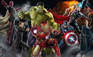 3D <span class=keywords><strong>Hulk</strong></span> dibujos animados superhéroe tema gimnasio mural papel tapiz <span class=keywords><strong>para</strong></span> paredes - Product Image 5