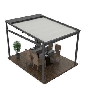 <span class=keywords><strong>Pérgola</strong></span> retráctil de PVC para exteriores, componentes de gazebo, piezas de repuesto de sistema, venta al por mayor - Product Image 1