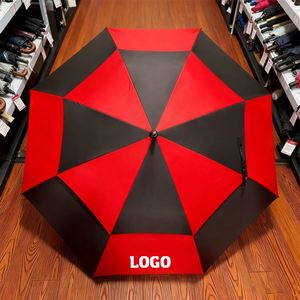 Wholesale Suppliers Manufacturer Large Windproof Prints Big Luxury Promotional Branded Golf <b>Umbrella</b> With Logo - Product Image 1