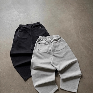 Ensemble <span class=keywords><strong>de</strong></span> survêtement pour homme <span class=keywords><strong>de</strong></span> haute qualité, sweat-shirt et pantalon personnalisés, sweat-shirt gris à revers, pantalon <span class=keywords><strong>de</strong></span> survêtement, jogging confortable et lourd - Product Image 4