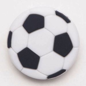 Wholesale 3D Basketball <strong>Football</strong> Baseball PVC Shoe <strong>Charms</strong> with Loop for Clogs Sports Fans Summer Bulk Pack - Product Image 2