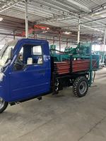 Foreuse hydraulique diesel 25 CV montée sur tricycle pour puits d'eau, profondeur 150 m, compacte pour l'irrigation par forage