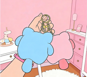 All'ingrosso portachiavi in <span class=keywords><strong>peluche</strong></span> simpatico giocattolo morbido <span class=keywords><strong>peluche</strong></span> dei <span class=keywords><strong>cartoni</strong></span> <span class=keywords><strong>animati</strong></span> <span class=keywords><strong>peluche</strong></span> portachiavi promozionali - Product Image 4