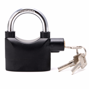 XMM-8094 in lega di alluminio per moto lucchetto di sicurezza lucchetto nero per la sicurezza del casco da bicicletta - Product Image 4